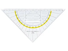 ARISTO Geometrie Dreieck mit Griff 22 5cm