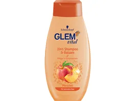 Schwarzkopf GLEM vital Shampoo Pfirsichoel