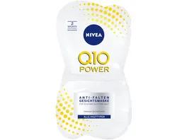 NIVEA Q10 Power Anti Falten Straffung Gesichtsmaske
