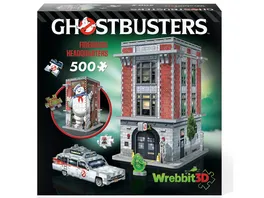 Wrebbit 3D Puzzle Ghostbusters Frozen Empire GHOSTBUSTER FireHouse HQ 500Teile 3D Puzzle