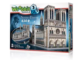Wrebbit 3D Puzzle Notre Dame de Paris 830 Teile