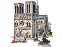 Wrebbit 3D Puzzle ASSASSINS CREED Unity Notre Dame 860 pcs 3D Puzzle