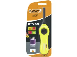 BIC Megalighter Design Multifunktionsfeuerzeug Verschiedene Farben 1er Pack