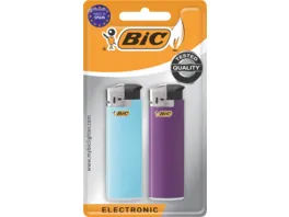 BIC Electronic Feuerzeuge verschiedene Farben 2er Pack