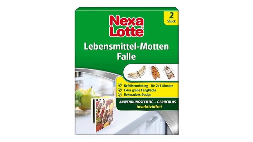 Nexa Lotte® Lebensmittel-Motten Falle
