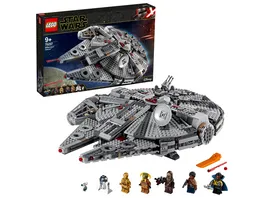 LEGO Star Wars 75257 Millenium Falcon Raumschiff Set mit Minifiguren