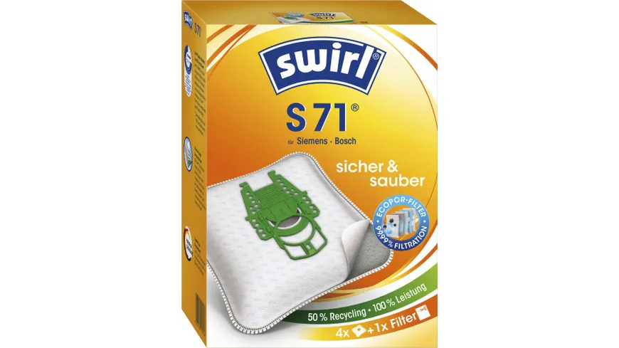 swirl® S 71 MicroPor® Plus Siemens/Bosch