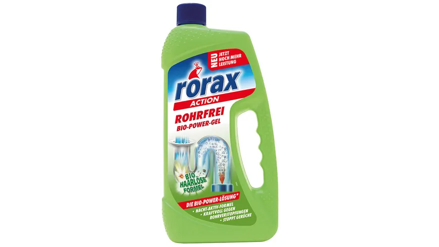 rorax Rohrfrei Bio Power-Gel