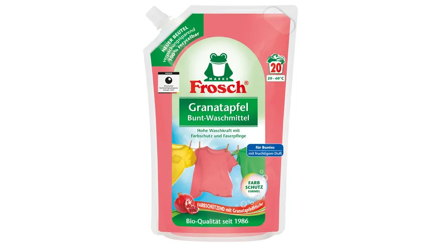 Frosch Granatapfel Color-Waschmittel