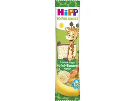 HiPP Bio fuer Kinder Giraffe Fruechte Riegel Apfel Banane Hafer 23g