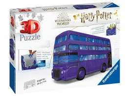 Ravensburger Puzzle 3D Puzzles Knight Bus Harry Potter
