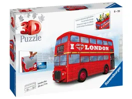 Ravensburger Puzzle 3D Puzzles London Bus