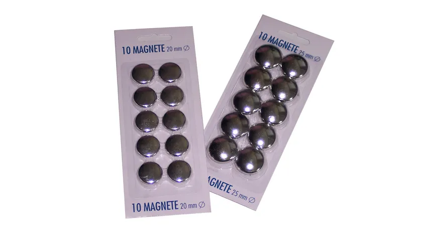 Magnete 1,25cm selbstklebend 25 Stück