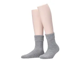 MOVE UP Damen Socken mit Umschlag modisch