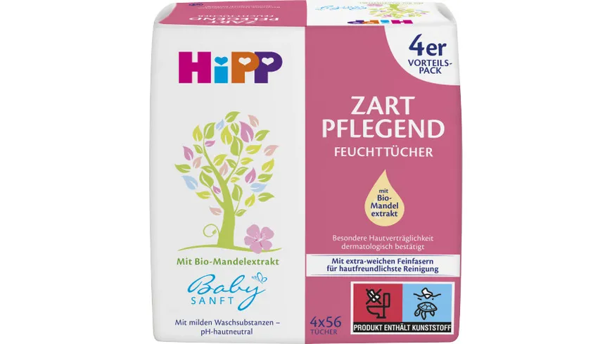 HiPP Babysanft Feuchttücher zart pflegend