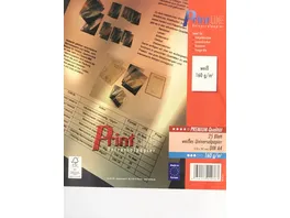 PrintLINE Universalpapier A4 160g hochweiss 25 Blatt