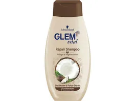 Schwarzkopf GLEM vital Repair Shampoo Sheabutter Kokos