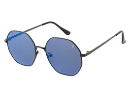 GNTM Sonnenbrille grau mit blauspiegel Glaeser
