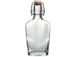 BORMIOLI ROCCO Glasflasche mit Buegelverschluss Fiaschetta 250ml