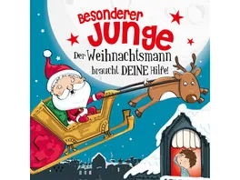 H H Namens Weihnachtsbuch Besonderer Junge