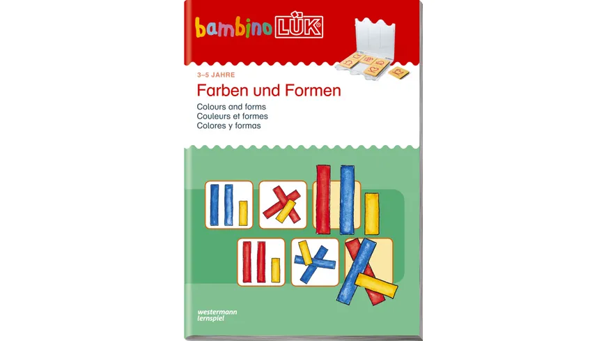 Bambinoluk Ubungshefte Bambinoluk Kindergarten 3 4 5 Jahre Farben Und Formen Online Bestellen Muller