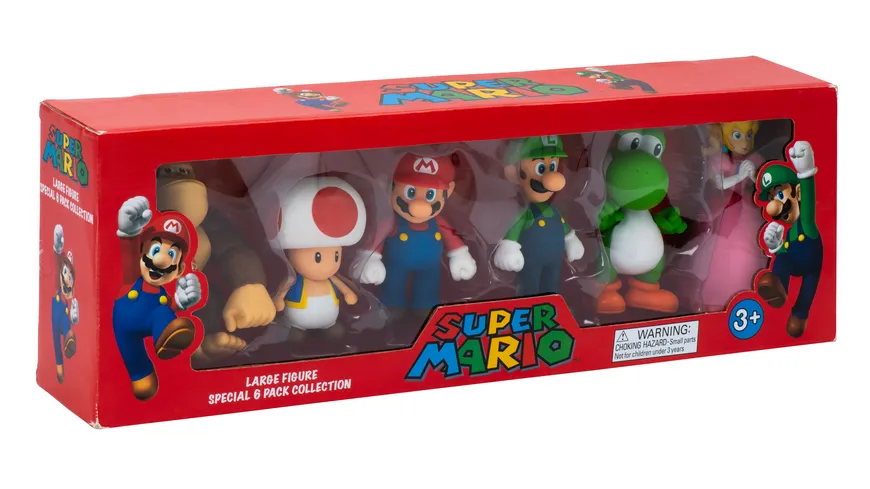 Super Mario Figuren 6er Pack Online Bestellen Muller