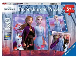 Ravensburger Puzzle Frozen Die Reise beginnt 3x49 Teile