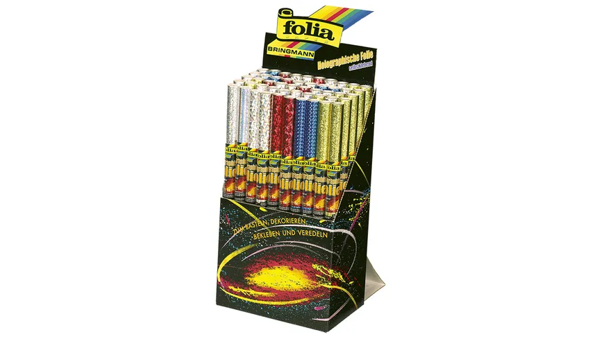 folia Holographie-Folie selbstklebend 40cm x 1m Regenbogen online bestellen