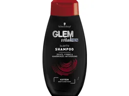 Schwarzkopf GLEM vital Men 3x Aktiv Shampoo Koffein