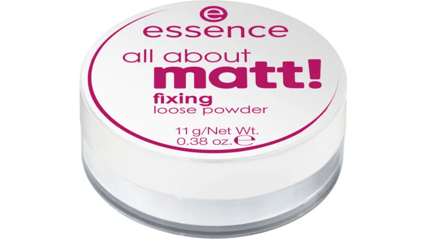 essence all about matt! fixing loose powder