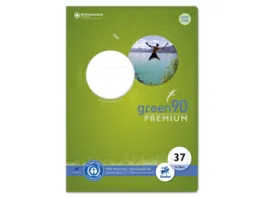 Ursus Green Premium Heft A4 16 Blatt Lineatur 37 liniert