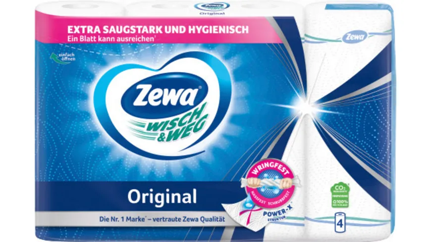 ZEWA Wisch&Weg Original 4x45 Blatt