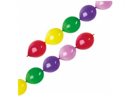 Amscan Girlandenballons 10 Latex Ballons