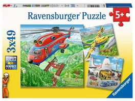 Ravensburger Puzzle Ueber den Wolken 3x49 Teile