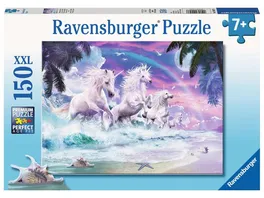 Ravensburger Puzzle Einhoerner am Strand 150 XXL Teile