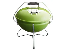 Weber Holzkohle Kugelgrill Smokey Joe Premium 37 cm Spring Green