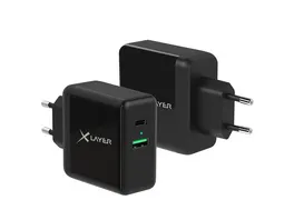 Xlayer Ladegeraet USB QC3 0 5V 2 4A Netzteil Black