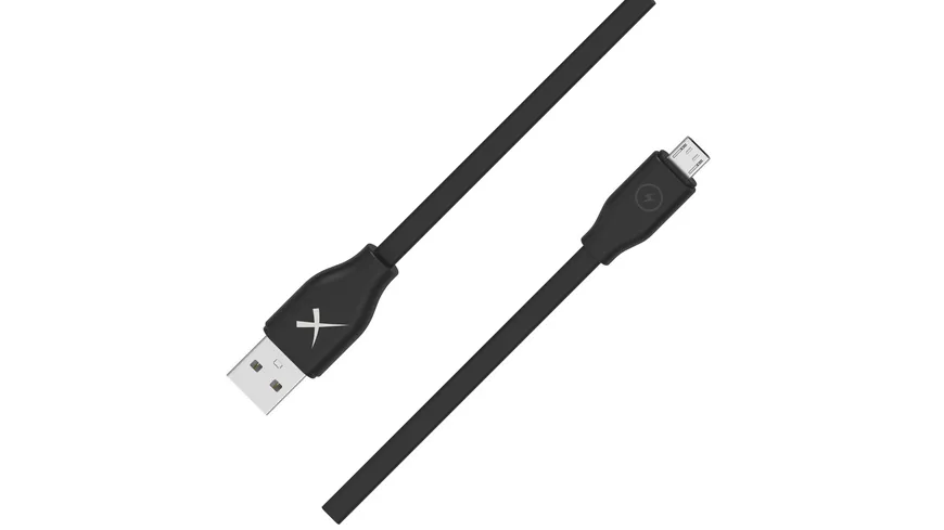 Xlayer Kabel PREMIUM Micro USB Sync & Charge Kabel Black 2.0m