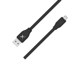 Xlayer Kabel PREMIUM Micro USB Sync Charge Kabel Black 2 0m