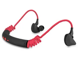 Xlayer Headset Wireless Sport Waterproof In Ear Black Red