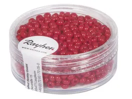 Rayher ROCAILLES 2 6MM OPAK ROT 17G DOSE 1405618