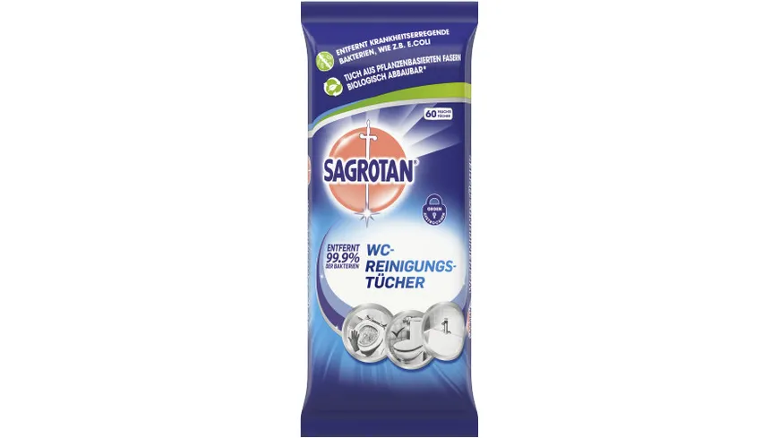 Sagrotan WC- & Bad-Reinigungstücher