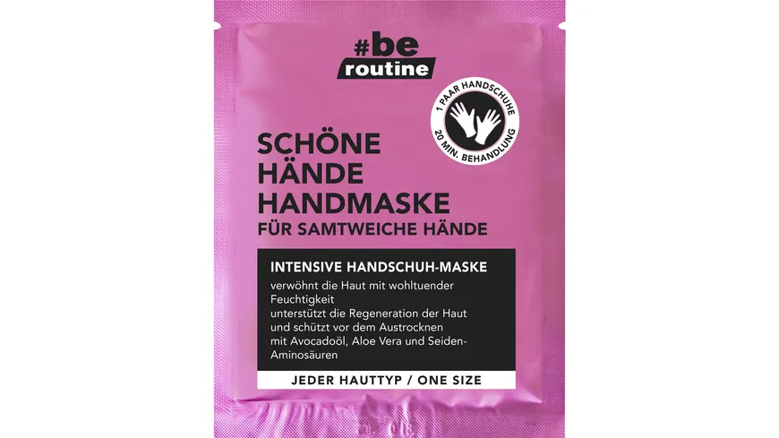 #be routine Schöne Hände Handmaske
