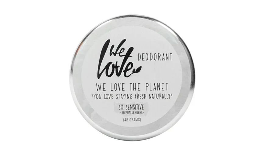 WE LOVE THE PLANET Natürliche Deodorant Creme - So Sensitive