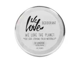 WE LOVE THE PLANET Natuerliche Deodorant Creme So Sensitive