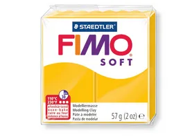 STAEDTLER FIMO 8020 16 soft Ofenhaertende Modelliermasse sonnengelb