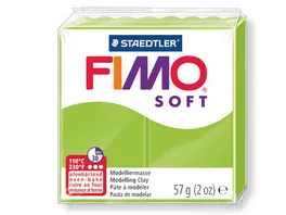 STAEDTLER FIMO 8020 50 soft Ofenhaertende Modelliermasse apfelgruen