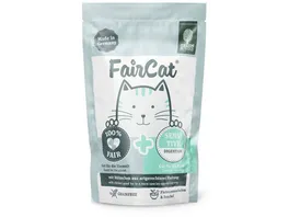 FairCat Sensitive Digestion mit Huehnchen aus artgerechterer Haltung