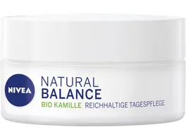 NIVEA Natural Balance Reichhaltige Tagespflege Trockene Sensible Haut 50ml