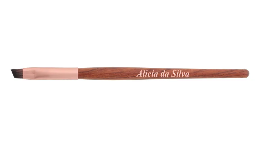 Alicia da Silva Lidschattenpinsel schräg klein aus Holz